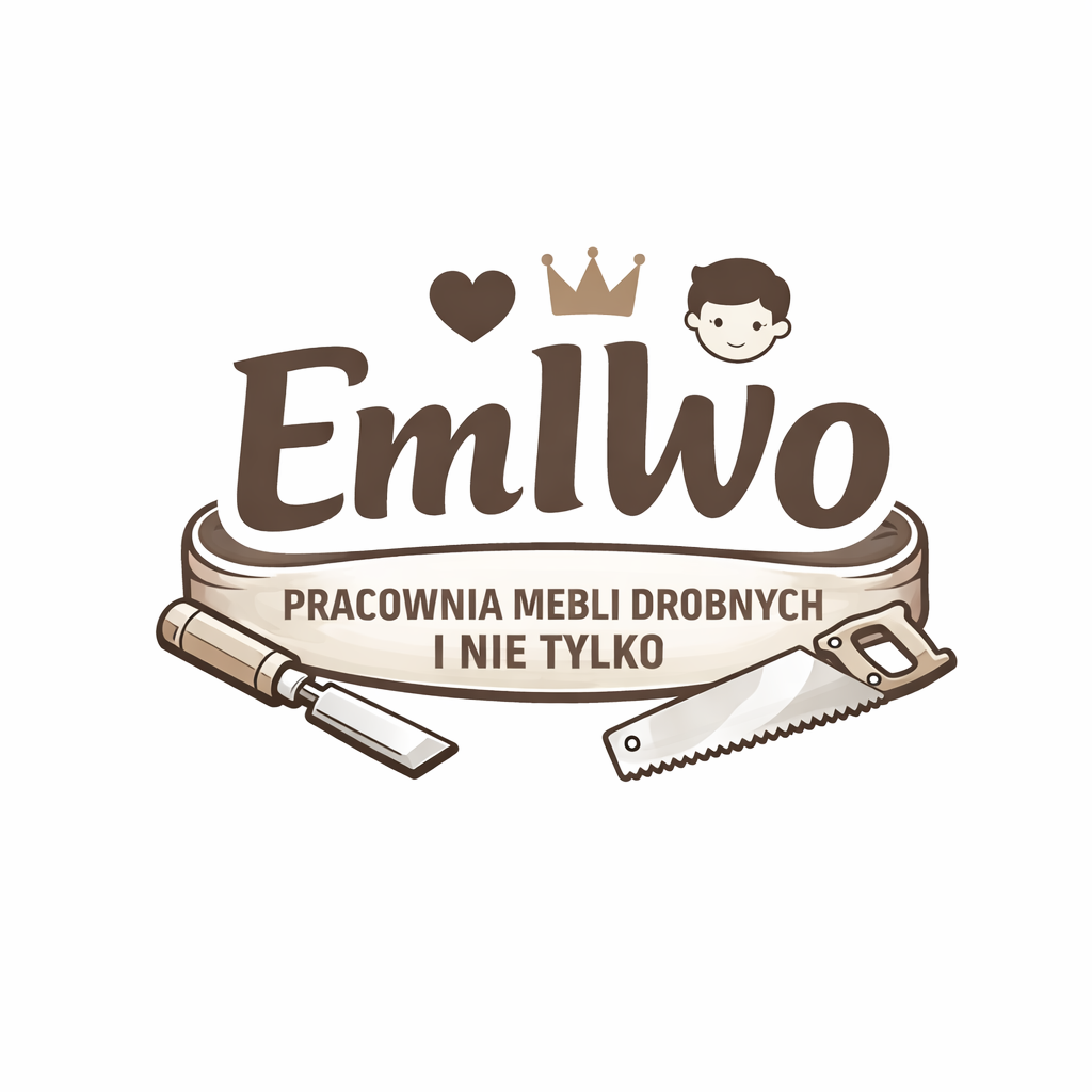 Logo EmIwo – pracownia mebli drobnych i nietypowych